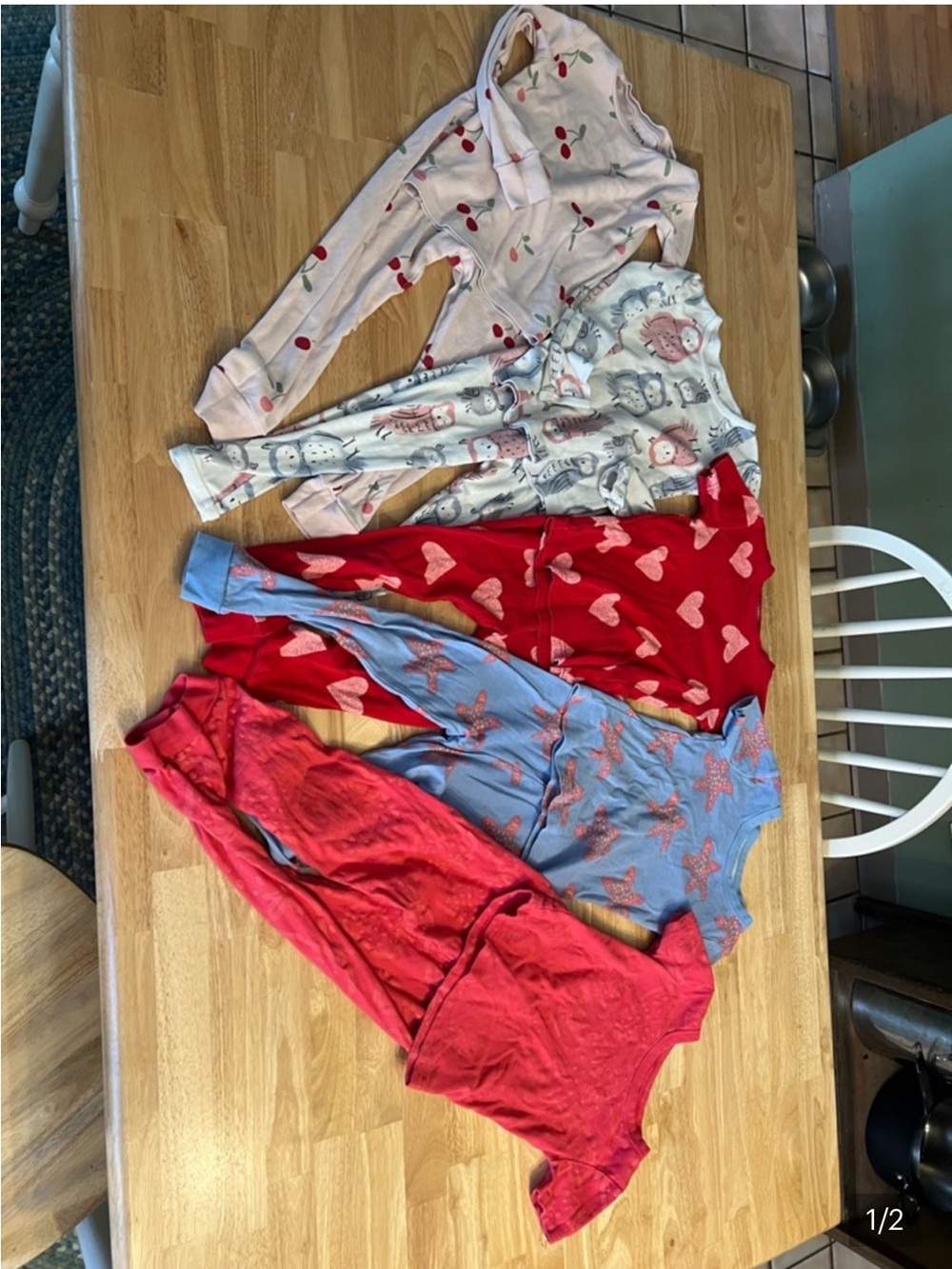 16 Pairs 3T Pajamas